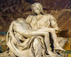Nothing is safer than Michelangelo's Pieta which is kept in the bulletproof glass inside the church.